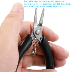 Stainless Steel Toothless Needle Nose Pliers, 4-Inch Mini alternate view