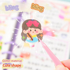 200p Kawaii Stickers for Kids Cute Stationary Aesthetic Diary Decoration Art Supplies alternate view