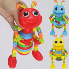 3D Sensory Stress Relief Slug Toy | Twistable Fidget Caterpillar for Anxiety alternate view