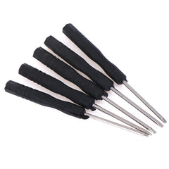 5Pcs Precision Torx Screwdriver Set T2 T3 T4 T5 T6 | Black Steel Mobile Phone Repair alternate view