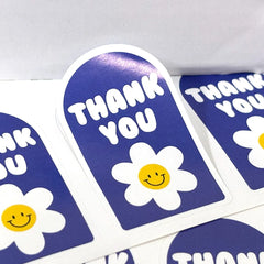 100pcs Thank You Sticker Seals | Small Business Gift Box Packaging Decor detail view