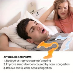 Snoring Relief Nose Clip | Silicone Anti Snoring Device alternate view