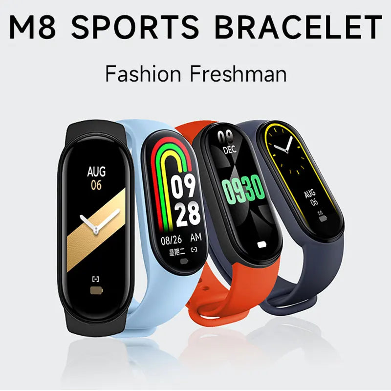 For Sports Smart Watch Music Control Fitness Calorie Track Bracelet Phone Message Remind Steps BT Sm