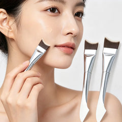 Upgraded Crescent‑Shape Foundation Makeup Brush Ultra‑Thin Smooth Applicator alternate view