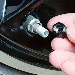 4pcs Alien Car Wheel Tire Valve Cap Stem Air Cover Car Styling Truck Car Motorbike Bike Accessorie