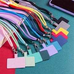 Crossbody Lanyard Necklace Strap Universal Mobile Phone Lanyard Long Adjustment Phone Case With Clip