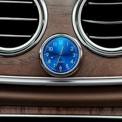Car Clock Luminous | Mini Auto Stick-On Digital Watch for Dashboard close-up view