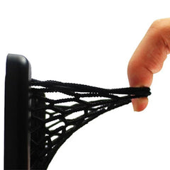 Car Organizer Net Storage Pocket Phone Holder close-up view