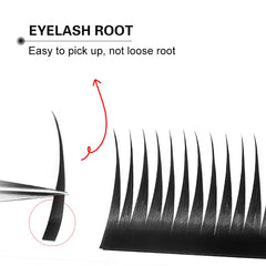Winky Beauty 07 C/D Wet Eyelash Extension | Manga Wispy Spikes Lashes for Cosplay detail view