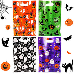 10/20/50pcs Scary Halloween Candy Bags Pumpkin Ghost alternate view