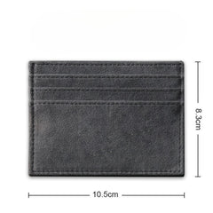 Slim Leather Card Holder | Multi Slot ID Wallet for Men alternate view