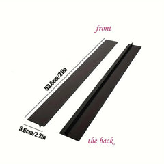 Silicone Gap Strip, Kitchen Gas Stove Sealing Strip, Kitchen Anti-Oil Anti-Stain Strip, Silicone Seal Insert Strip