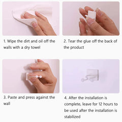 Garden Plant Climbing Wall Fixture Clips Rattan Vine Fixer Self-Adhesive Fixed Buckle close-up view