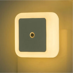 Mini LED Night Light with Light Sensor | Auto-On Square Night Lamp for Kids Room, Bed alternate view