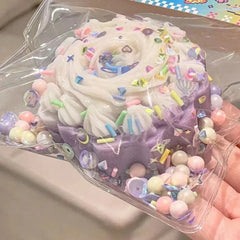 Taba Squishy Squeeze Toys Fidget Squishy Food Toys Reduced Pressure Kawaii Donuts Waffle detail view