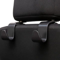 Car Headrest Hooks Seat Back Hanger Plastic 4 Pcs