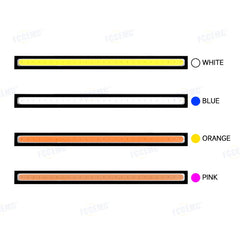 2pcs Ultra Thin LED Car COB Daytime Running Lights | Waterproof 12V Ambient Lamp Bar alternate view