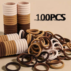 30-200 pieces of women's hair accessories, basic headband, headband tie, ponytail holder, simple and