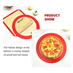 Silicone Baking Mat | Non Stick Heat Resistant Board for Kneading and Rolling close-up view