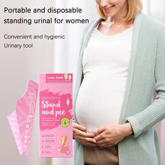 Disposable Female Urination Device | 10 Pack Portable Standing Pee Funnel for Travel alternate view