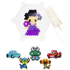 500Pcs Plastic bag packag 30 Colors 5mm perlen Water Beads Spray aqua Magic beads Educ close-up view