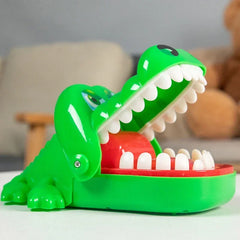 Crocodile Teeth Toys Alligator Biting Finger Dentist Classic Family Games Party Pranks close-up view