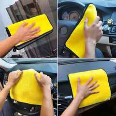 1/3/5/10PCS Car Wash Towels Cleaning Cloth Absorbent Dry Cloth General Purpose Microfibe detail view