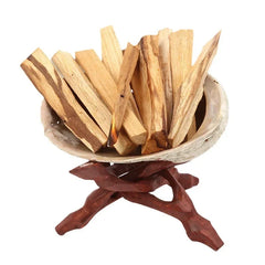Palo Santo Natural Incense Sticks | High-Oil Aromatherapy for Yoga and Home close-up view