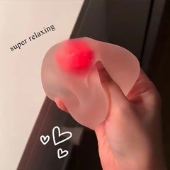 Fruit Squeeze Fidget Toy | Green Apple & Strawberry Stress Relief Decor detail view
