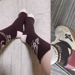 1/3/5/8 Pairs Retro American Men's Mid-rise Socks Women Ins-style Casual Sports Basketba detail view