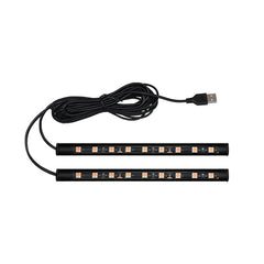 Neon 18 LED Car Interior Ambient Foot Light | USB Auto Atmosphere Decorative Lamp alternate view