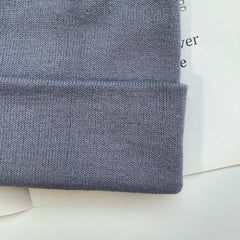 MLFO Colorful Knit Beanie with Ear Flaps | Unisex Winter Hat detail view