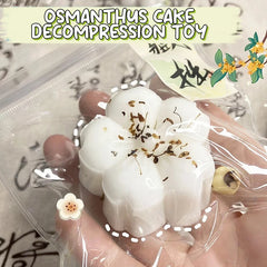 Cute Simulation Flower Cake Squishy Toy Mochi Pinching Toy Squeeze Stress Relief Toys alternate view