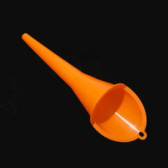 Car Long Stem Funnel Oil Fuel Filling Tools Anti-splash Plastic Oil Funnel Motorcycle close-up view