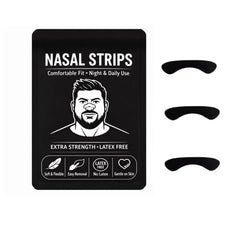 Nasal Strips for Better Breathing | 30 Pack Anti-Snoring Nose Strips