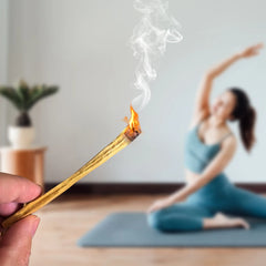 Natural Sandalwood Incense Sticks | Hand-Split Wood Strips for Meditation and Stress alternate view