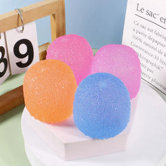 Frosted Ice Cube Shaped Fidget Toy Square Stress Relief Ball for Anxiety ADHD Squishy alternate view