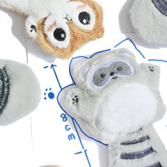 Plush Interactive Dog Toy Chew Squeaky Pet Toy Grinding Teeth Bite-resistant Puppy Toy S detail view