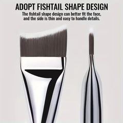 Ultra-Thin Foundation Brush Mixing Palette Makeup Sponge Puff for Seamless Blending o alternate view