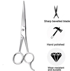 Hairdressing Barber Hair Scissor for Professional Hairdressers Barbers Stainless Steel H detail view