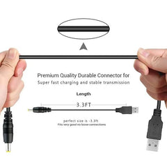 Replacement PSP Charger Cable, Double-headed / Single-headed PlayStation Portable Charger, For PSP 1000 2000 3000 Series