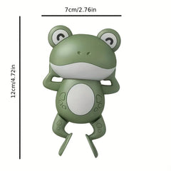 Frog Bath Toy - Non-toxic Plastic, Suitable for Water Games , Ideal Shower&Swimming Po close-up view