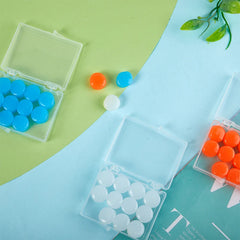 12 Pack Silicone Ear Plugs | Reusable Noise Reduction for Sleep, Swim, Study, and Work detail view