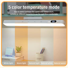 LED Touch Table Lamp with Remote Control and Timing | Rechargeable Magnetic Desk Ligh alternate view