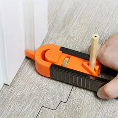 Multifunctional Contour Gauge | Precise Shape Duplication Tool for Tile Work and Woodworking
