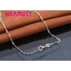 Engagement Necklace Earrings Jewelry Sets 925 Sterling Silver Color Cubic Zirconia Cry close-up view