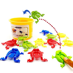 10/20Pcs Jumping Frog Bounce Fidget Toys For Novelty Assorted Stress Reliever Toys For Birthday Gift