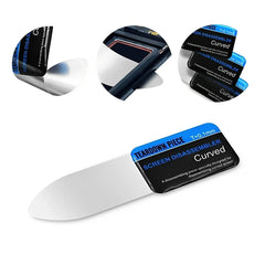 Curved LCD Screen Opening Pry Tool Set | Ultra Thin Flexible Spudger for Phone Repair close-up view