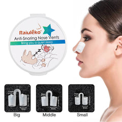 Anti Snoring Nasal Dilator | Nose Clip for Silent Sleep Aid