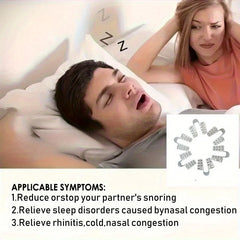 Thickened Anti-Snoring Nose Clip | Comfortable Sleep Aid Without Power detail view